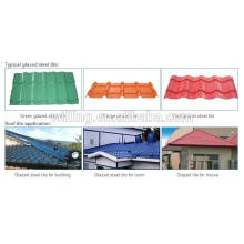 Color Sand Coated Metal Roofing Tile / Best Building Material